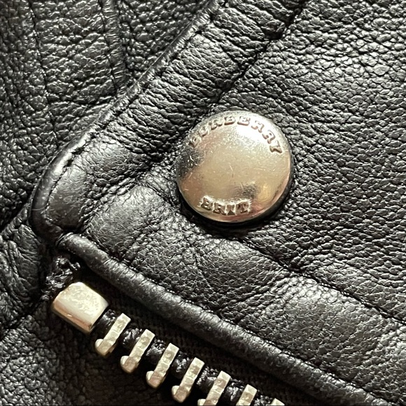 Burberry Leather Vest Moto/ Biker Banningham, similar 2 Burberry Loseley Jacket - Picture 5 of 9